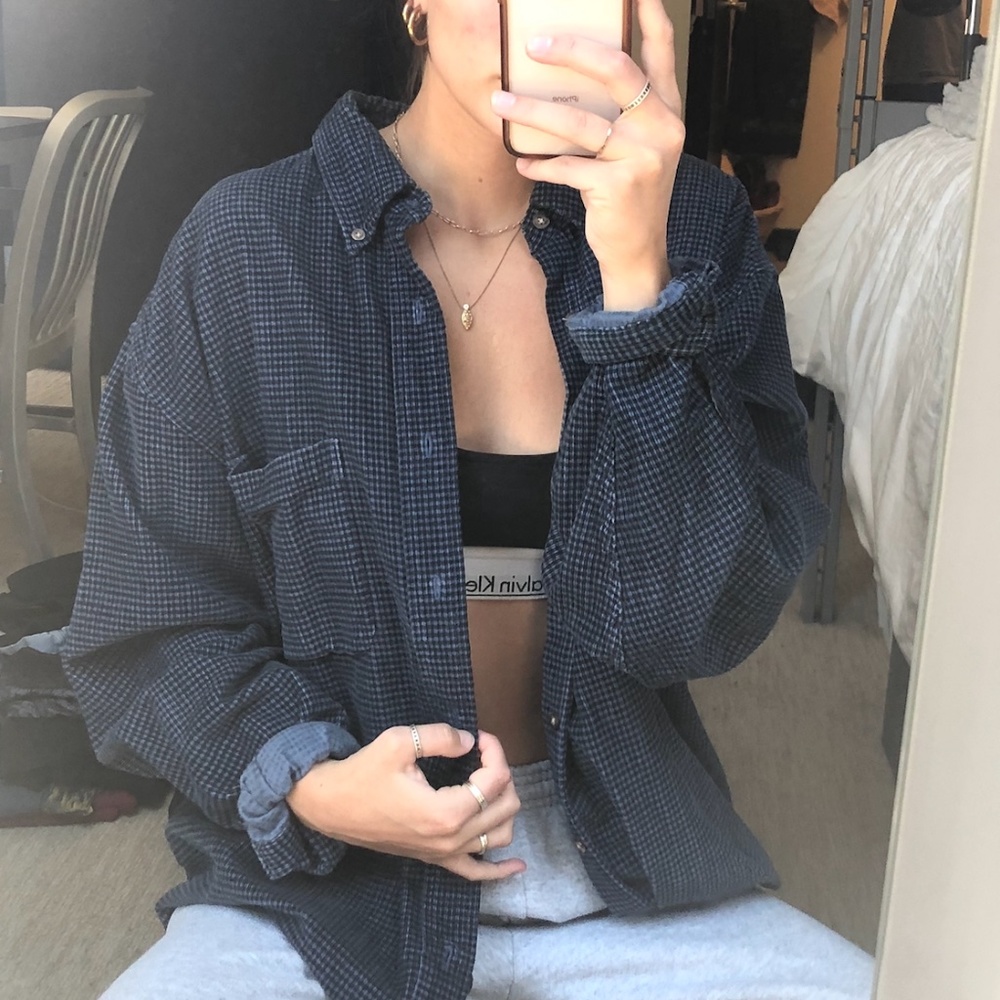 corduroy blue jacket